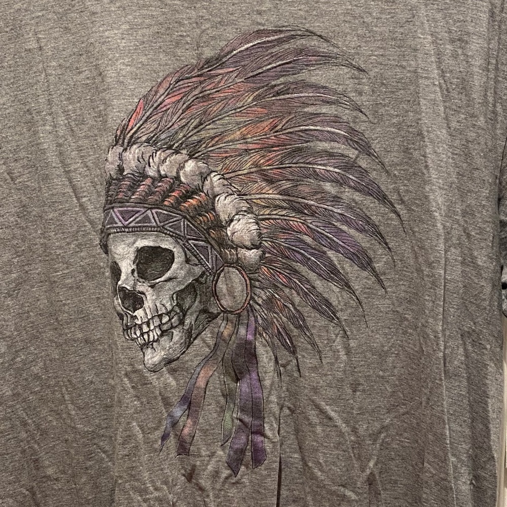 Broken Threads Skeleton with Native Headdress